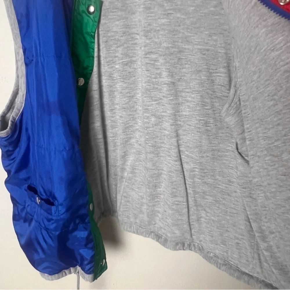 Vintage 90's Colorblock jacket vest